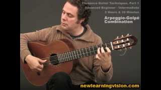 Demo of Flamenco Guitar Techniques Part 1 by Adam del Monte (Adv. Beginner-Intermediate) chords