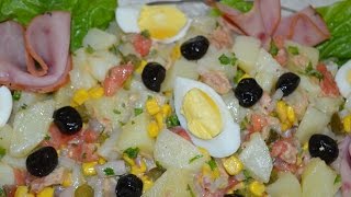 سلطة البطاطس الرائعة  How to make Potato salad