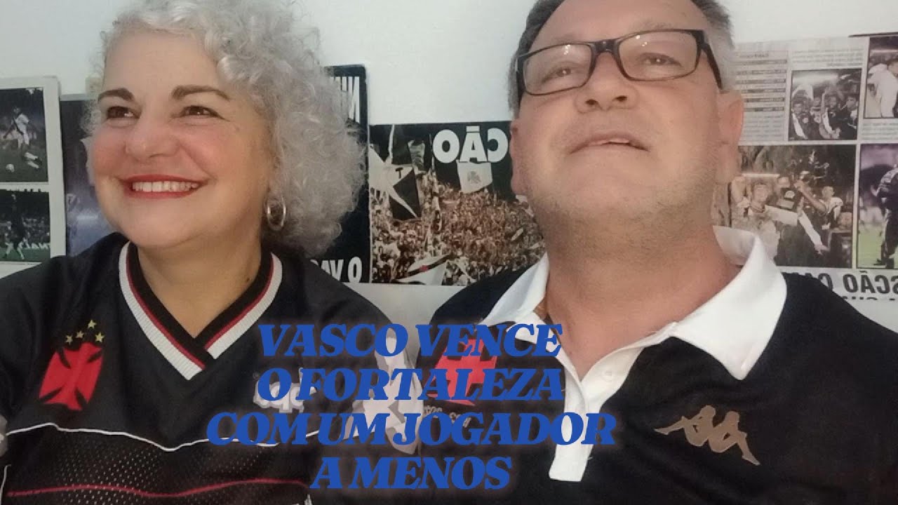 VASCO VENCE O FORTALEZA COM UM JOGADOR A MENOS