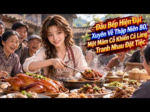 Đầu Bếp Hiện Đại Xuyên Về Thập Niên 80, Một Mâm Cỗ Khiến Cả Làng Tranh Nhau Đặt Tiệc