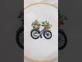 Easy Embroidery For Beginners #embroidery #viral #trending #youtubeshorts #shorts