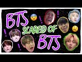 BTS BEING SCARED OF EACH OTHER BTS BEING SCARED OF EACH OTHER