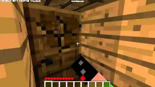 minecraft how to walk through painting and trap