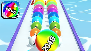 Ball Run 2048 ​- All Levels Gameplay Android,ios (Levels 121-128)