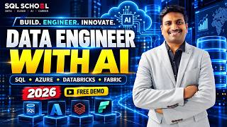Become a Data Engineer with AI in 2026 | Azure, Databricks, Microsoft Fabric & SQL