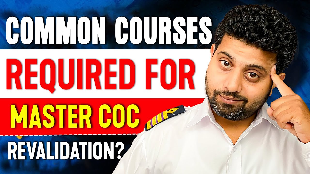 What are the common courses required for Master COC revalidation?