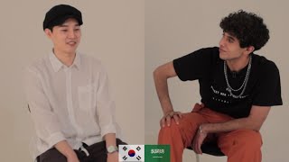 What will Korean and Saudi talk about when they meet for the first time?