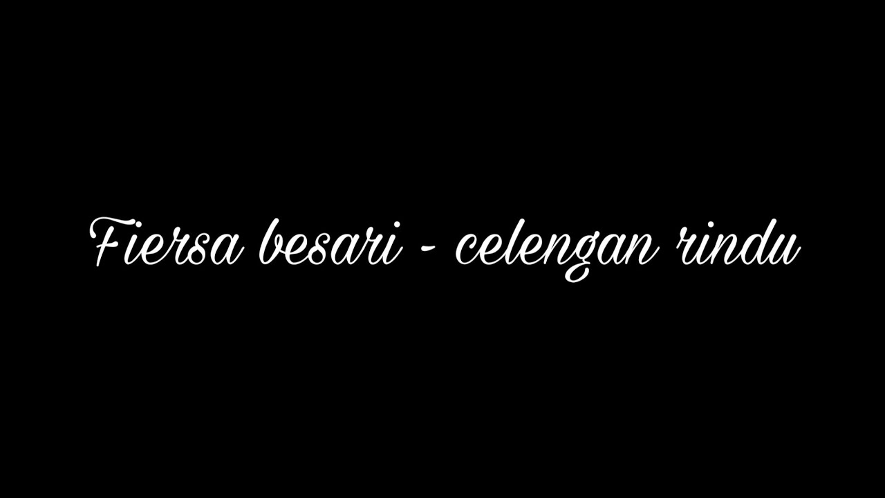 Celengan Rindu - Fiersa besari - YouTube