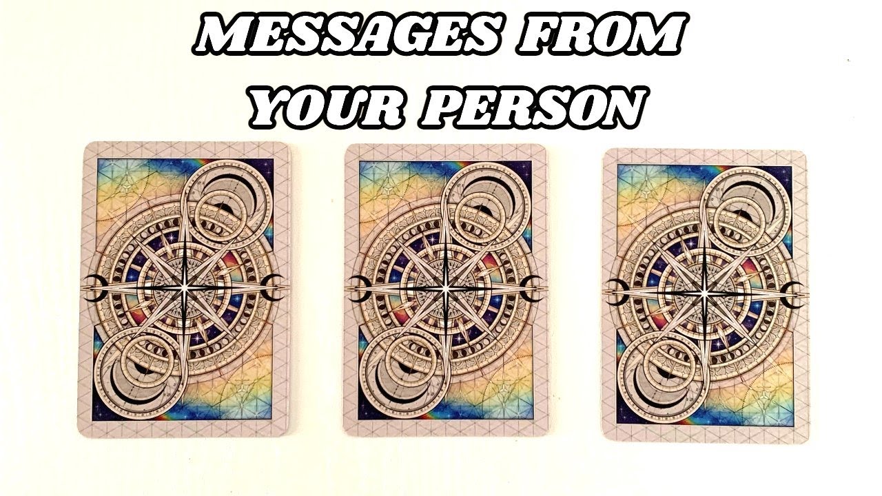 PICK A CARD 🔮 Channeled Messages From Your Person 💌 Detailed In-Depth ...