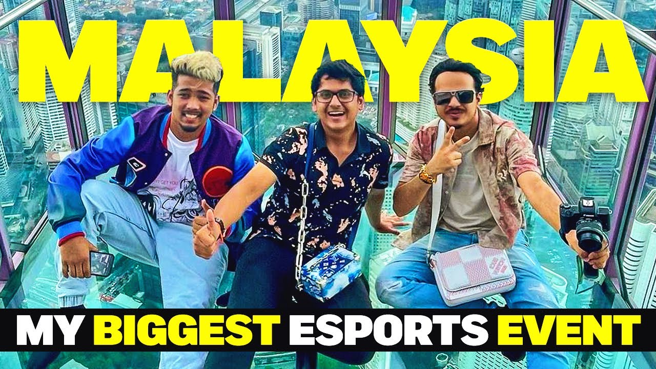 MY BIGGEST ESPORTS EVENT IN MALAYSIA😍 | 8BIT THUG IN ESL ONE KL - YouTube