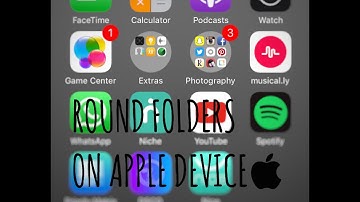 Round/Circle Folder Glitch on iPhone 2016 EASY AND NO JAILBREAK