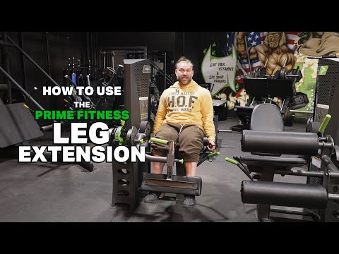 How to Use the Prime Fitness Leg Extension! 