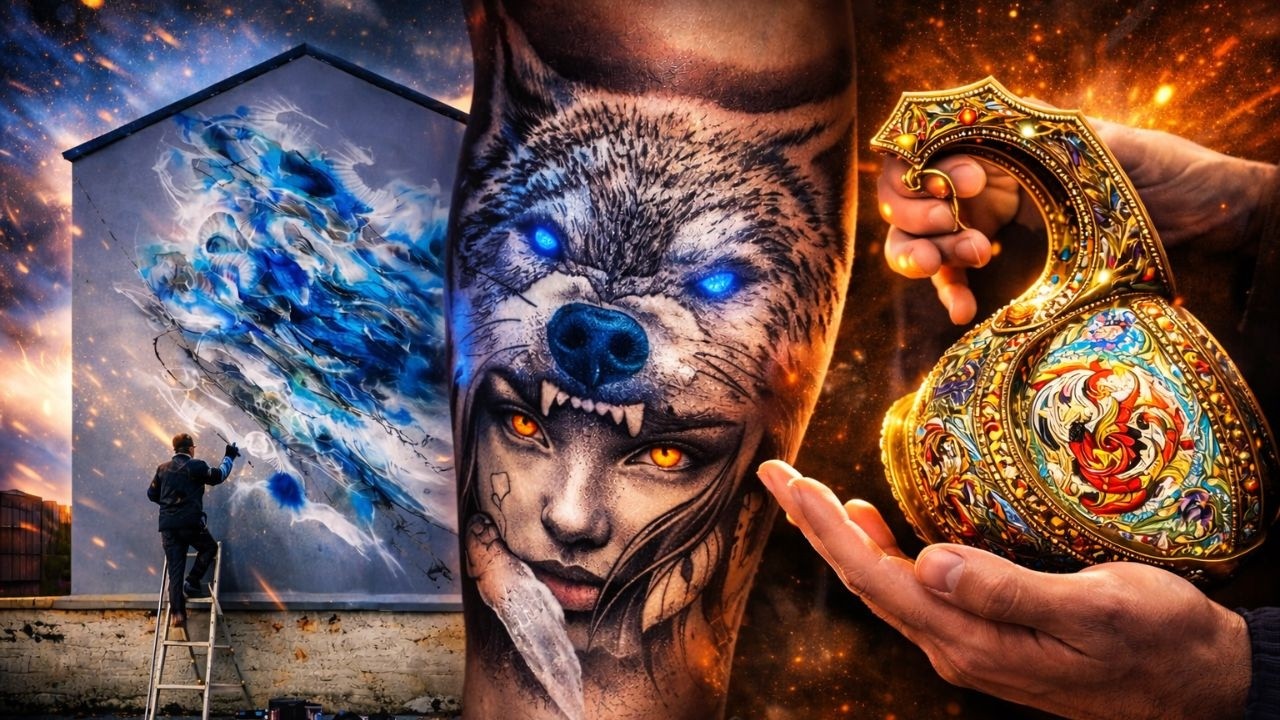 The Most Satisfying Art Creations From 8 Insanely Talented Artists