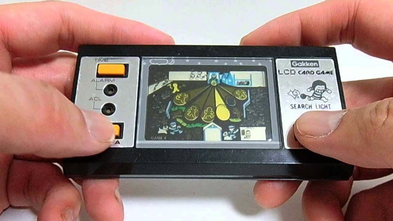 13747 Gakken LCD Card Game Search Light
