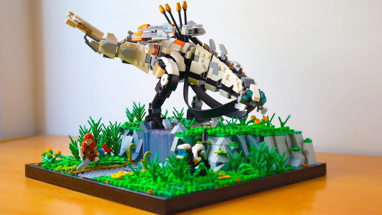 Lego Thunderjaw from Horizon Zero Dawn/Forbidden West - YouTube