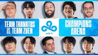 Cloud9 Kia Champions Arena ft. @TeamLiquidLoL
Cloud9 Kia and Team Liquid Alienware compete in the Kia Champions Arena to see which captain and team come out on top! | Check out the C9 Kia Jersey: https://c9.gg/prokit
FIND US ON SOCIALS
Sign up for Club9: https://club9.gg
Discord: https://discord.gg/cloud9
X/Twitter: https://twitter.com/C9LoL // https://twitter.com/Cloud9
TikTok: https://tiktok.com/@c9league
Instagram: https://instagram.com/cloud9gg
Reddit: https://reddit.com/r/cloud9
Facebook: https://facebook.com/cloud9
Kia: https://twitter.com/Kia
Instagram: https://instagram.com/kiausa
#cloud9 #leagueoflegends #lolesports Cloud9 Kia Champions Arena ft. @TeamLiquidLoL