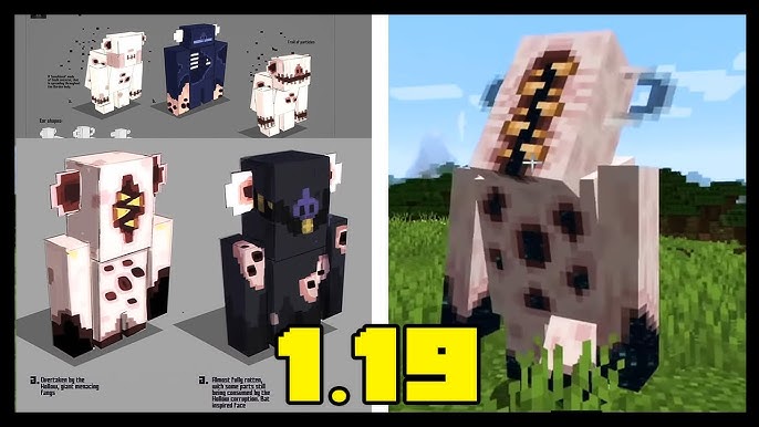 Mobs do Minecraft Realista Parte 1 Warden e Phantom UT - iFunny Brazil