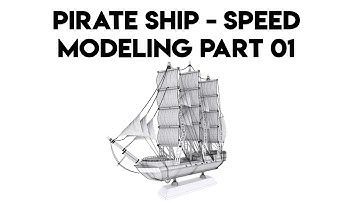 Pirate Ship - Speed Modelling | Part 01 | Timelapse | 3DS Max