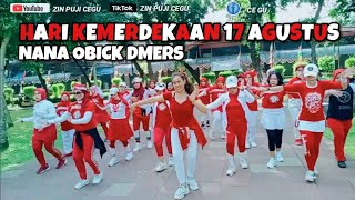 Hari Kemerdekaan 17 Agustus  Senam Kreasi  Tiktok Viral  Choreo Zin Puji Cegu
