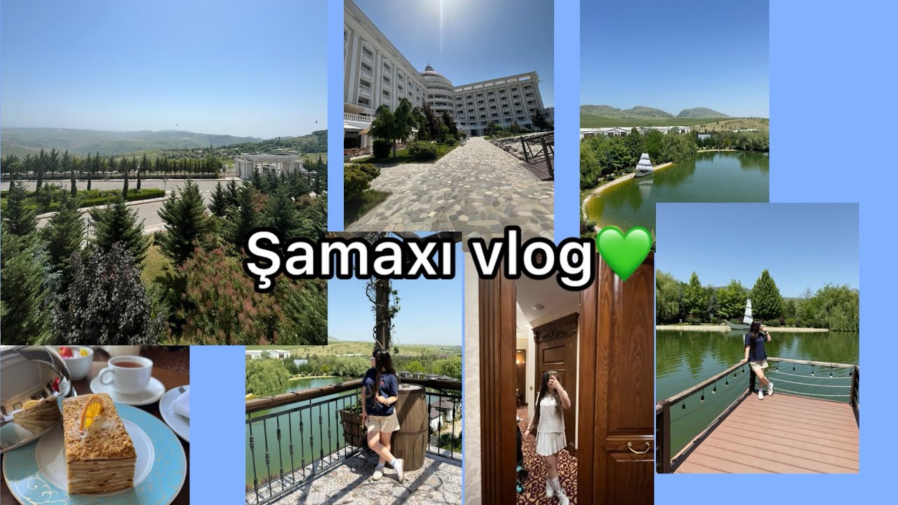 Şamaxı vlog🚙🏢 // 1 günlük vlog🙂//Aliyeva Məryəm🤍