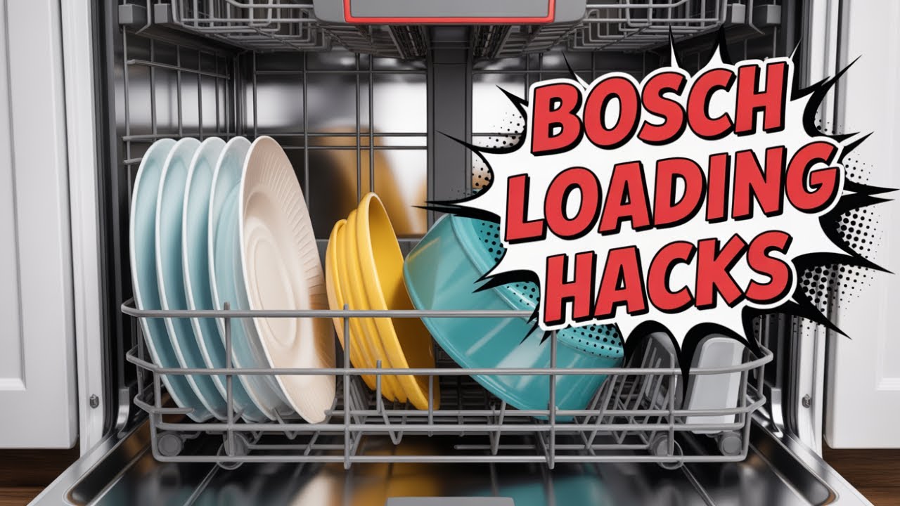 Bosch Dishwasher How To Load Bosch Dishwasher With Dishes YouTube