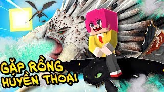 Minecraft Bí Kíp Luyện Rồng Tập 3 : HIHA BẤT NGỜ KHI THẤY ĐƯỢC RỒNG HUYỀN THOẠI SIÊU TO KHỔNG LỒ🐉😱