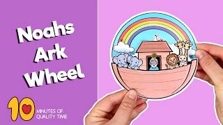 Noah's Ark Rainbow Covenant Wheel Craft Noah's Ark Rainbow Covenant Wheel Craft