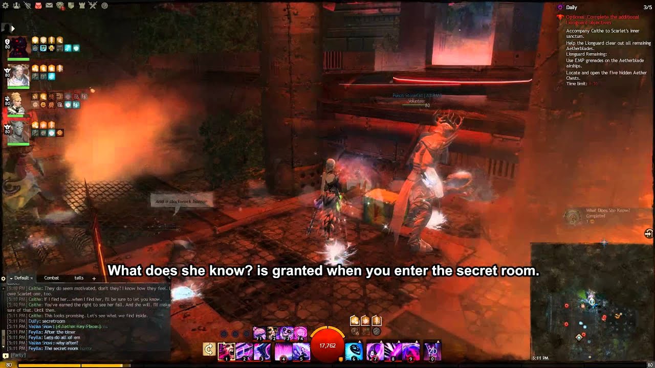 Guild Wars Scarlet S Secret Room Guild Wars Scarlet S Secret Room