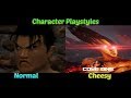 Tekken Normal VS Cheesy Playstyles Pt.2 (Jin & Devil Jin)