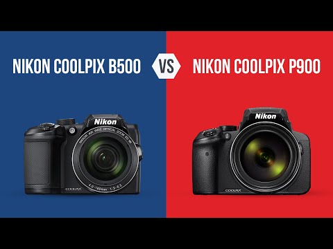 Nikon Coolpix B500 vs Nikon Coolpix P900 | Nikon B500 vs