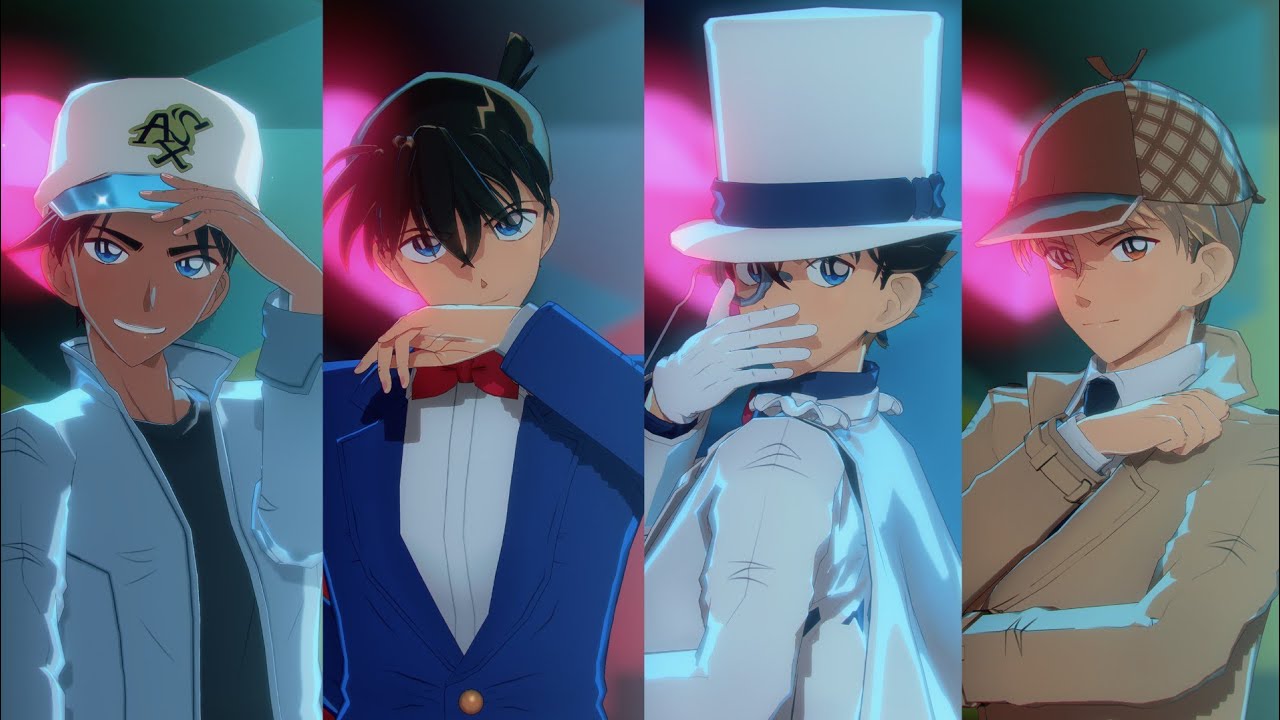 名探偵コナン・まじっく快斗MMD」GETCHA!【3/4組】【工藤新一・服部