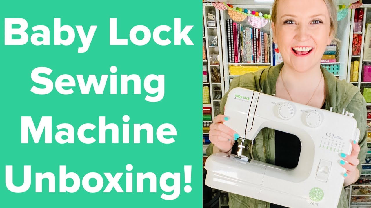 Baby Lock Zest Sewing Machine Unboxing with Discount Code! YouTube