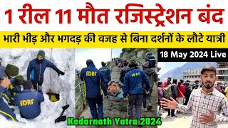 Kedarnath Yatra Live Update Today | Kedarnath Yatra Update | Kedarnath Yatra 2024 | Kedarnath News