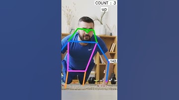 PushUp Counter Using YOLOv8 #pushups #artificialintelligence #innovation
