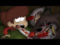 Lynn gets ambushed by a wolf loud house animation part 1