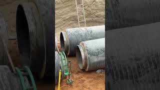 Pipe line network 40”dia Dubai south project