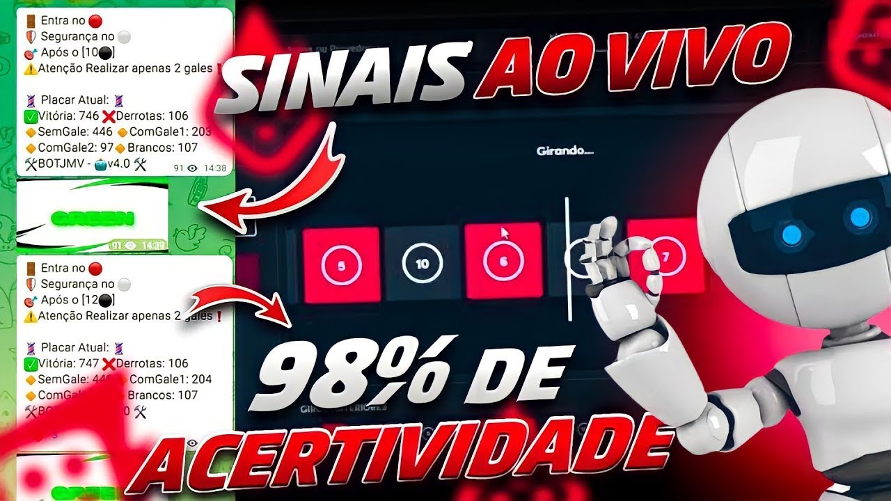 🔴BLAZE ROBÔ DO BRANCO SINAIS - AO VIVO