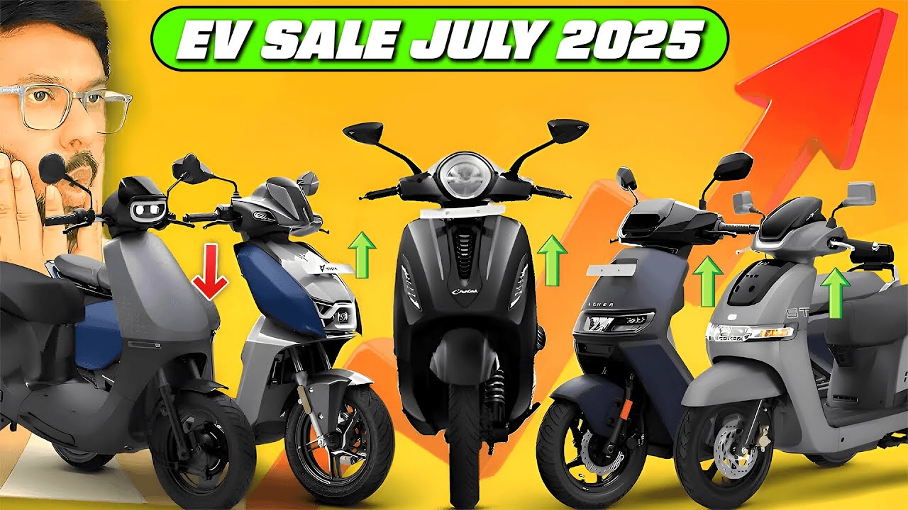 Top 10 Electric Scooter In JULY 2025 ! EV 2 Wheeler Sale JULY 2025🔥 ! Electric Scooter