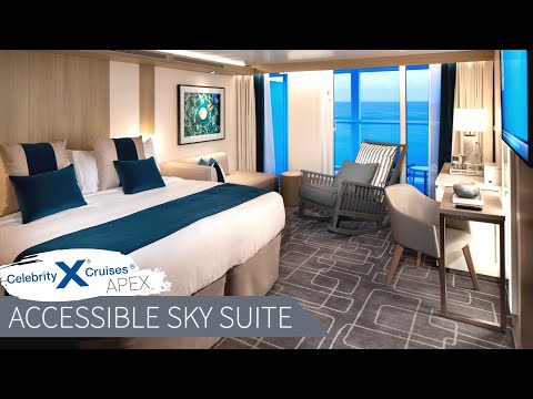 Celebrity Apex Accessible Sky Suite walkthrough tour