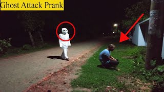 Ghost Attack Prank !! THE NUN Prank at Night on Public MS Dhamaka Fun {prat 5}