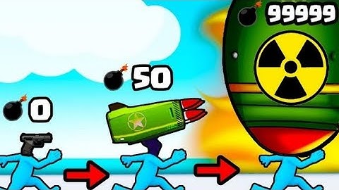 Gun Head Run - Gameplay Walkthrough Part 1 | Gun Run heads tutorial (Android,iOS)