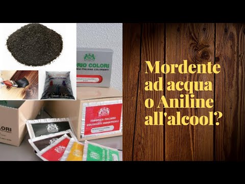 Video: Sm alto ad alcool per legno