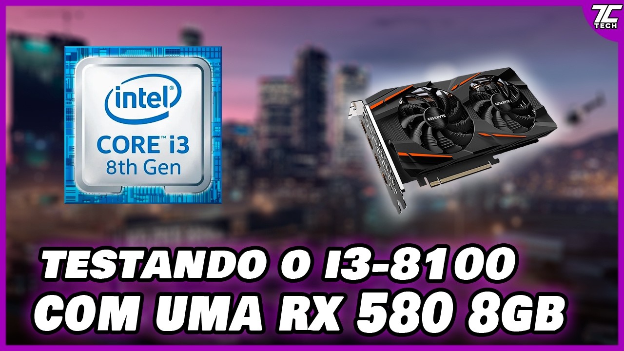 WE TESTED THE I3 8100 WITH AN RX 580 IN SEVERAL GAMES - YouTube