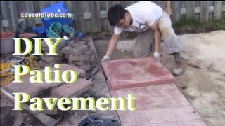 Website: http://www.educatetube.com | host: sipski how to install the
patio pavement for your bbq and outdoor enjoyment. size: 100 sq.ft,
total cost: $400. s...