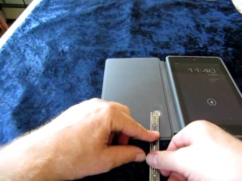 How to convert the Google Nexus 7 case into a "smart" case