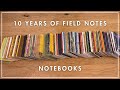 Ten years of using pocket notebooks  fieldnotesbrand