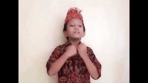 Lomba Menyanyikan Lagu Satu Nusa Satu Bangsa #rayakanmerdekamu