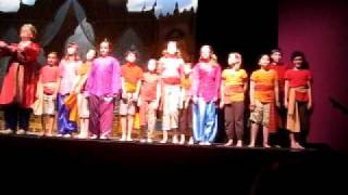 Finale applause at Broadway Rose production of Aladdin