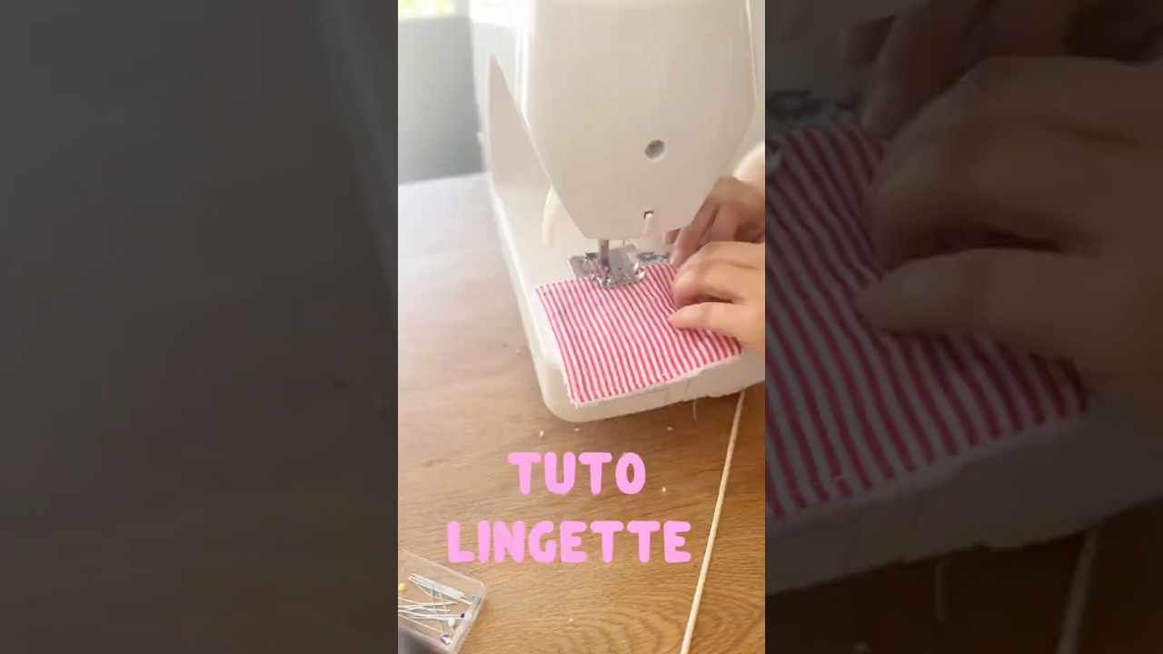 Miniature de la vidéo : Tuto lingette lavable