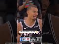 Wemby grabs the alley-oop from the sky and throws it down 😤